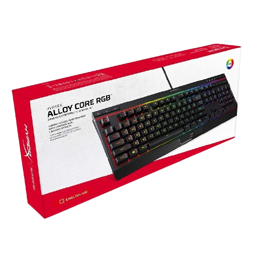 Bàn phím HP HyperX Alloy Core RGB - Membrane Gaming Keyboard