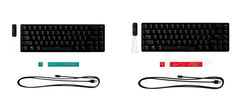 Bàn phím HP HyperX Alloy Origins 65 - Red Switch/ Aqua Switch