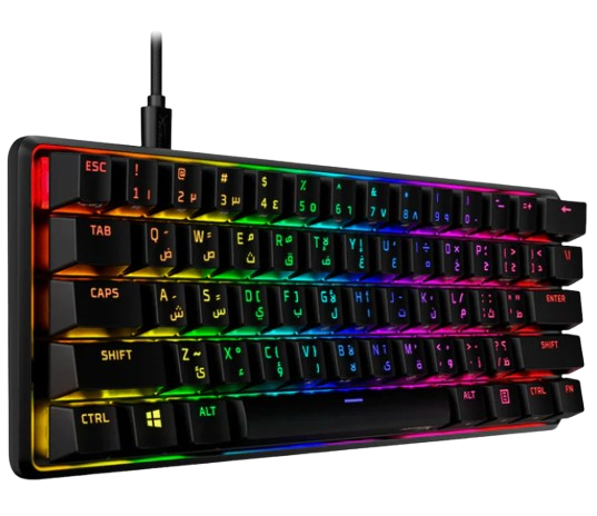Bàn phím HP HyperX Alloy Origins 60 - Red Switch/ Aqua Switch