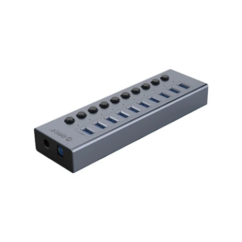 Bộ chia USB HUB 10 cổng USB 3.0 Orico BT2U3-10AB-GY