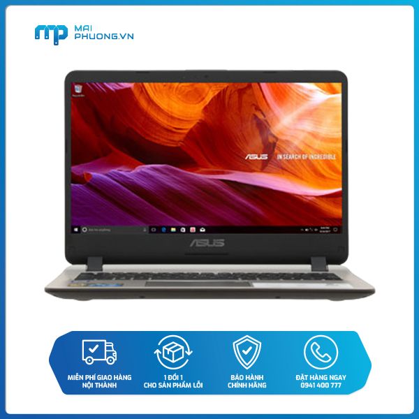 Laptop Asus X407UA i3-7020U/4GB/1TB/14