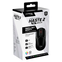 Chuột HP HyperX Pulsefire Haste 2 Mini Wireless Black/ White