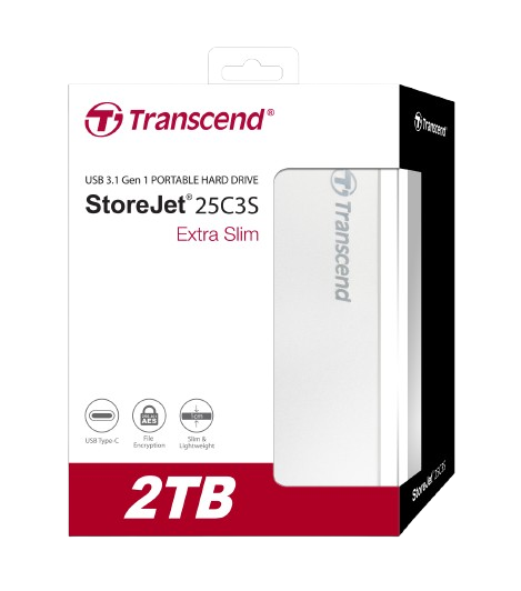 Ổ cứng di động Transcend 1TB, 2TB, 2.5