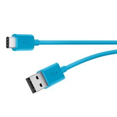 Cáp chuyển3A 1.8M USB -A to USB-C Charge Belkin F2CU032bt06-BLU