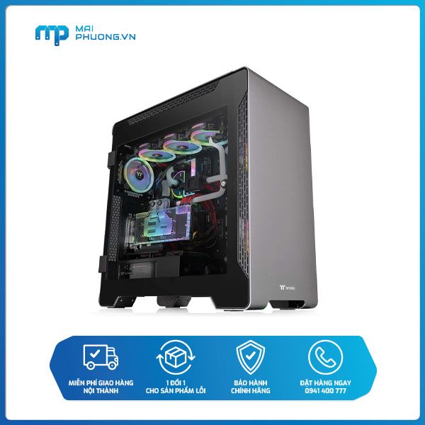 Vỏ máy tính Thermaltake A700 Aluminum Tempered Glass  CA-1O2-00F9WN-00