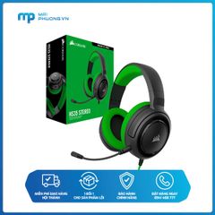 Tai nghe Corsair CORSAIR HS35 Stereo Green CA-9011197-AP