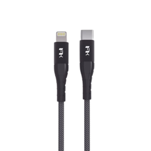 Cáp sạc Air lightning to USB-C 180cm Đen CAL180ZZC104 Feeltek