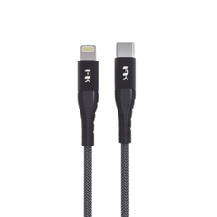 Cáp sạc Air lightning to USB-C 180cm Đen CAL180ZZC104 Feeltek