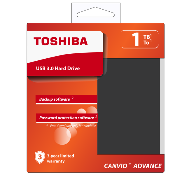 Ổ cứng di động TOSHIBA CANVIO ADVANCE 1TB