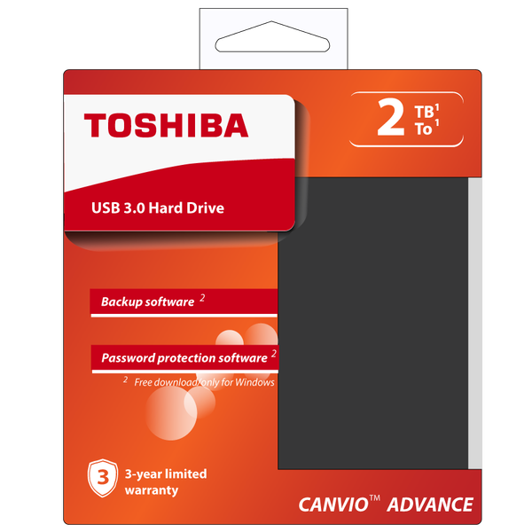 Ổ cứng di động TOSHIBA CANVIO ADVANCE 2TB