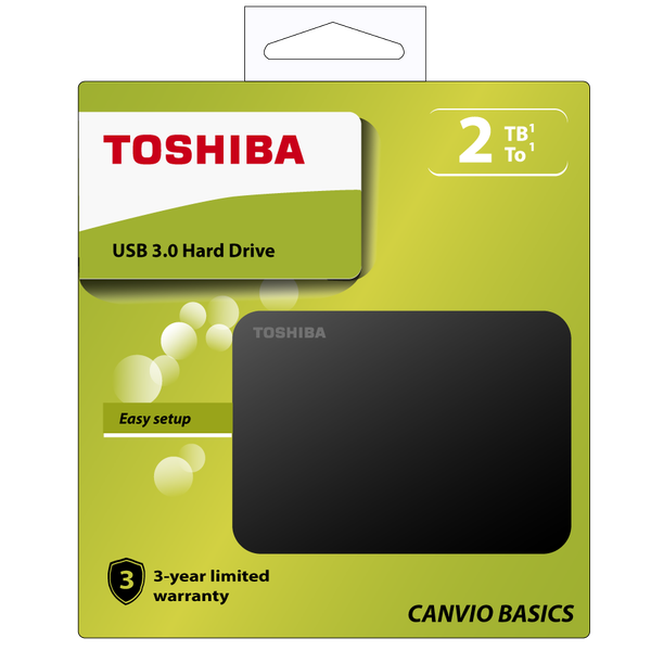 Ổ cứng di động TOSHIBA CANVIO BASICS 2TB