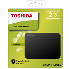 Ổ cứng di động TOSHIBA CANVIO BASICS 2TB