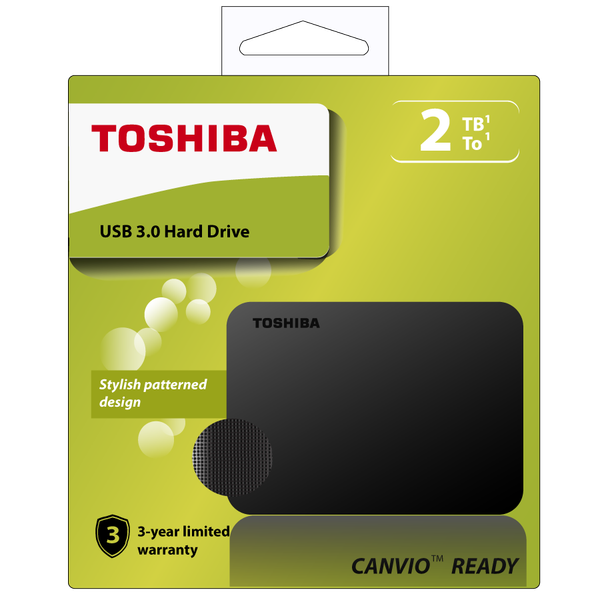 Ổ cứng di động TOSHIBA CANVIO READY 2TB