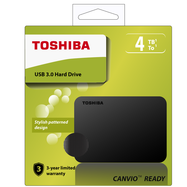 Ổ cứng di động TOSHIBA CANVIO READY 4TB