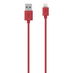 Cáp sync & charge sạc điện thoại đã gắn đâu nối Belkin F8J023bt04 RED