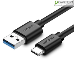 Cáp Ugreen 20884 2M màu Đen Dây USB sang USB-C US184