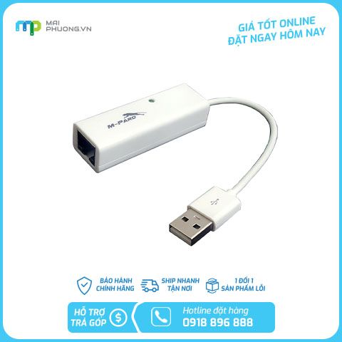 Cáp chuyển USB to lan 2.0 MH025M-Pard