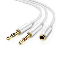 Cáp Gộp Audio 3.5mm 2 Vào 1 Ra Ugreen 20897