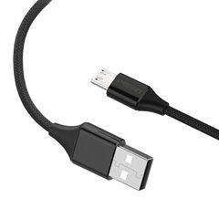 Cáp PISEN Micro USB 2.4A braided 1200m(Anti-break) - (MU18-1200)