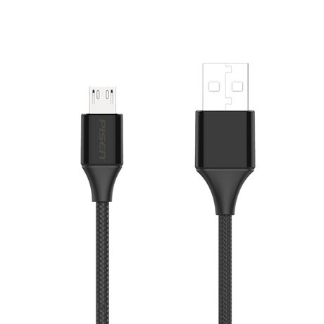 Cáp PISEN Micro USB 2.4A braided 1200m(Anti-break) - (MU18-1200)