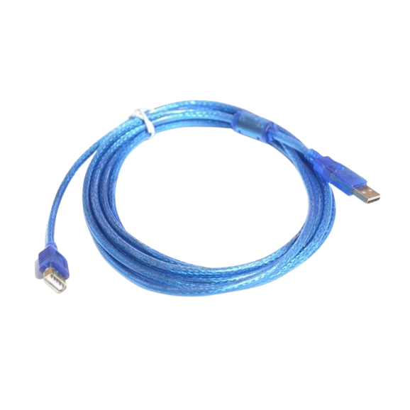 Cáp USB nối dài 1.5m xanh chống nhiễu (H)