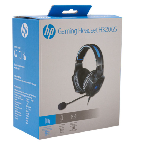 Tai nghe HEADPHONE LED 7.1 HP H320GS