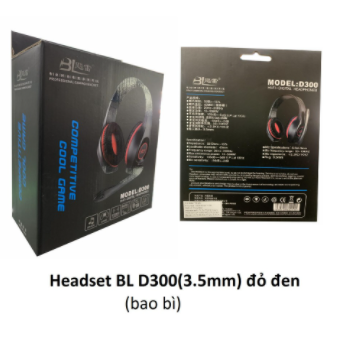 Tai nghe HEADSET BL D300 JACK 3.5MM