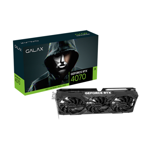 Card Đồ Họa Galax GeForce RTX™ 4070 1-CLICK OC 3X