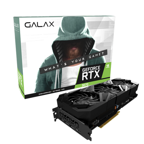 Card Màn Hình Galax GeForce RTX™ 3070 EX GAMER (1-CLICK OC) 8GB GDDR6