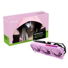 Card Màn Hình Galax GeForce RTX™ 4070 TI EX Gamer Black / White / Pink