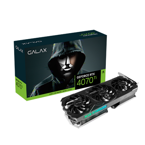 Card Màn Hình Galax GeForce RTX™ 4070 TI EX Gamer Black / White / Pink