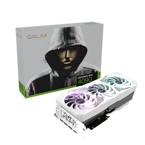 Card Màn Hình Galax GeForce RTX™ 4090 SG White 1-CLICK OC 24GB GDDR6X