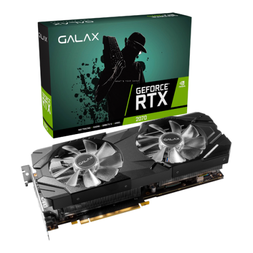 Card Màn Hình Galax GeForce RTX2070 EX (1-Click OC) 8GB GDDR6