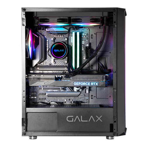 Case Galax Gaming Revolution-07 Black / White