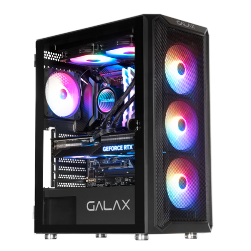 Case Galax Gaming Revolution-07 Black / White