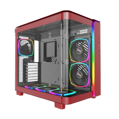 Case Montech KING 95 PRO Black / White / Blue / Red