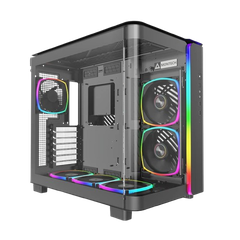 Case Montech KING 95 PRO Black / White / Blue / Red