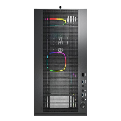 Case Montech Sky Two Black / White / Morocco Blue