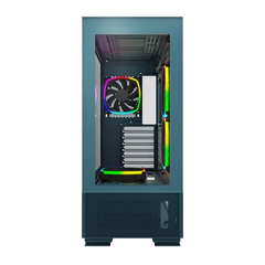 Case Montech Sky Two Black / White / Morocco Blue