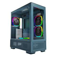 Case Montech Sky Two Black / White / Morocco Blue