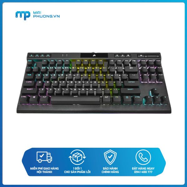 Bàn phím Corsair K70 TKL CHAMPION SERIES RGB MX SPEED CH-9119014-NA