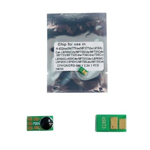 Chíp Hộp Mực Canon LBP 651C/654Cx * HP Pro M452/M477 BK/C/Y/M