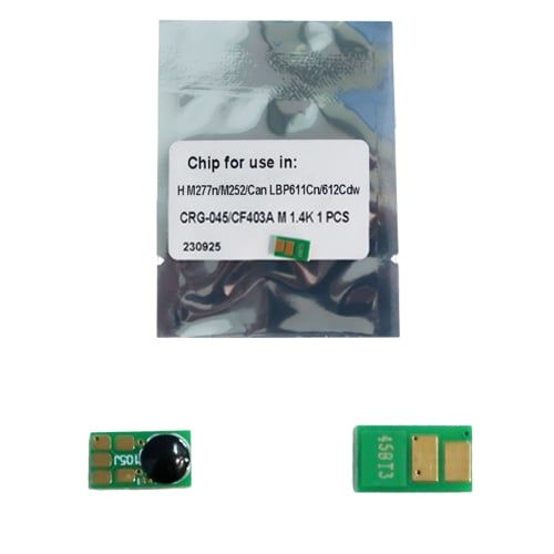 Chip Hộp Mực HP Pro M252/M277 * Canon LBP 612Cdw BK/C/Y/M