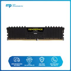 Bộ nhớ trong RAM Corsair DDR4 3000MHz 16GB 1x 288 DIMM, Vengeance LPX Black Heat spreader CMK16GX4M1D3000C16