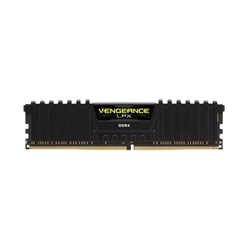 Bộ nhớ trong RAM Corsair DDR4 3200MHz 16GB 1x 288 DIMM, Vengeance LPX Black Heat spreader CMK16GX4M1E3200C16