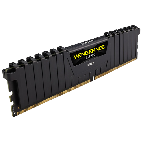 Bộ nhớ trong RAM Corsair DDR4 3200MHz 16GB 1x 288 DIMM, Vengeance LPX Black Heat spreader CMK16GX4M1E3200C16