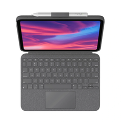 Bao da bàn phím Logitech Combo Touch For IPAD 10TH GEN – Xám