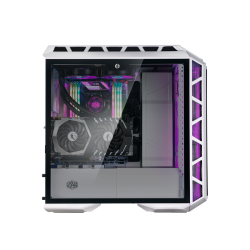 Vỏ máy tính Cooler Master MasterCase H500P TG MESH WHITE ARGB