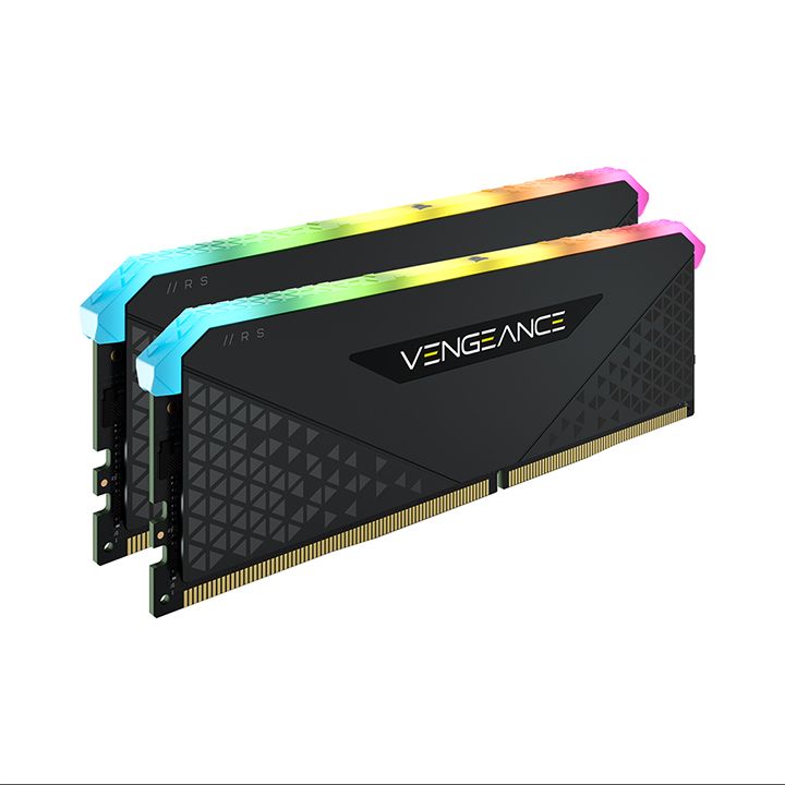 Ram PC Corsair Vengeance RGB RS 64GB 3600MHz DDR4 (2x32GB) CMG64GX4M2D3600C18