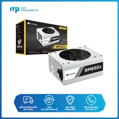 Nguồn máy tính Corsair RM850x  80 Plus Gold - Full Modul - Màu trắng CP-9020188-NA